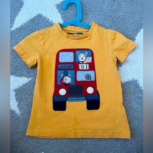 NEXT London bus tshirt 1.5-2yrs